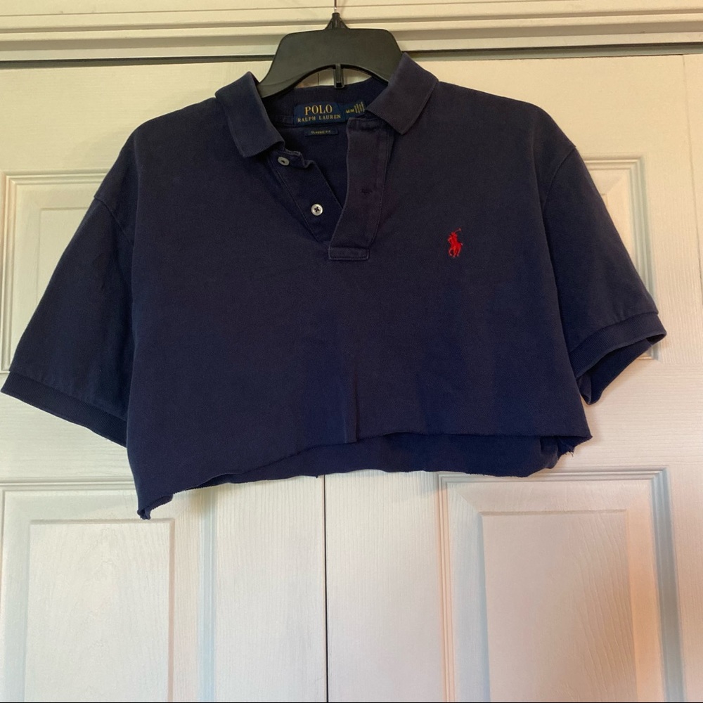 cropped polo